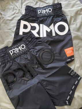 PRIMO Women's Athletic Fight Shorts — Black